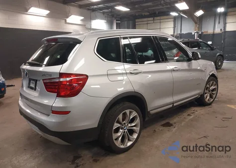 2016 BMW X3 xDrive28I z USA, uszkodzony, nr VIN 5UXWX9C56G0D93404
